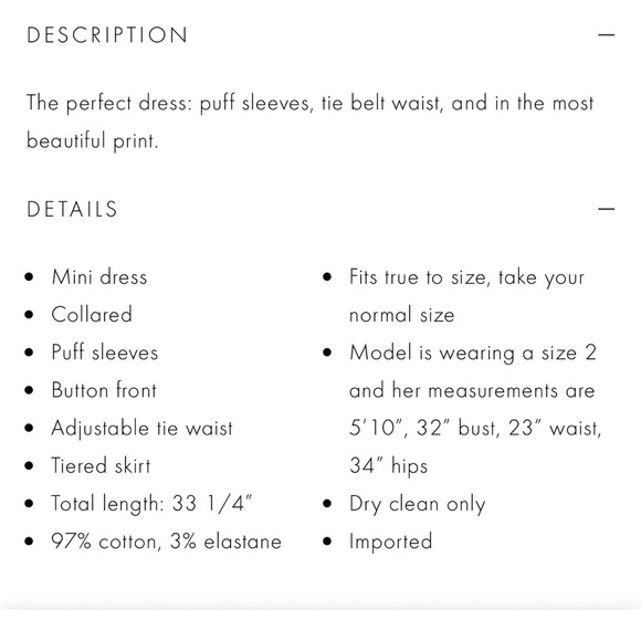 Alice + Olivia Tibbie Puff Sleeve Mini Dress - Picture 13 of 13